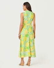 Load image into Gallery viewer, Colman Midi Dress - Crocodile Green Mumbo Jumbo