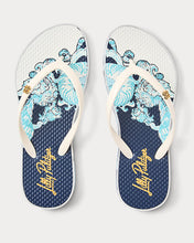 Load image into Gallery viewer, Pool Flip Flop - Resort White Shell Shine Engineered Shoe