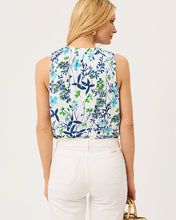 Load image into Gallery viewer, Essie Knit Top - Resort White Sea Blooms