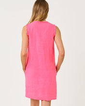 Load image into Gallery viewer, Kavalla Linen Popover Dress - Cherry Blossom Pink