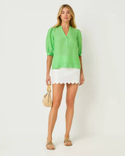 Load image into Gallery viewer, Mialeigh Linen Top - Putting Green