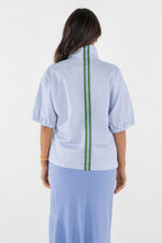 Load image into Gallery viewer, Poppy Top - Grapemist Stripe - Emily McCarthy