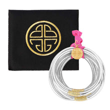 Load image into Gallery viewer, SILVER ALL WEATHER BANGLES® (AWB®) - SERENITY PRAYER