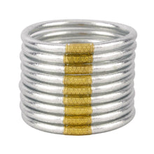 Load image into Gallery viewer, SILVER ALL WEATHER BANGLES® (AWB®) - SERENITY PRAYER