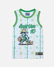 Load image into Gallery viewer, Kids' Cash Money Basketball Jersey - GOAT