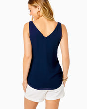 Load image into Gallery viewer, Florin Sleeveless V-Neck - True Navy