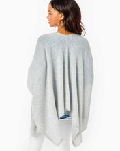 Load image into Gallery viewer, Terri Cashmere Wrap - Heathered Foggy Grey
