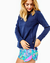 Load image into Gallery viewer, Luxletic Beach Comber Pullover - True Navy