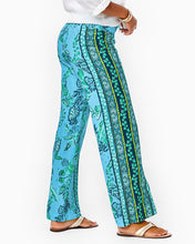 Load image into Gallery viewer, 33" Bal Harbour Mid-Rise Palazzo Pant - Seabreeze Blue Plant One On You Engineered Pant