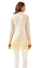 Load image into Gallery viewer, Tatum Cardigan Gold Metallic