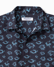 Load image into Gallery viewer, M's Bahama Coast Pescado IslandZone® Camp Shirt - Black