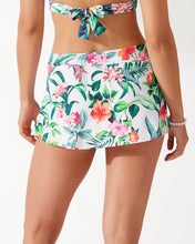 Load image into Gallery viewer, Tropi-calling High-Waist Skirted Bottoms - White