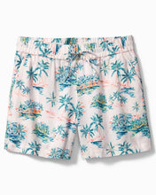 Load image into Gallery viewer, Bahama Village High-Rise Linen Easy Short - Primevere