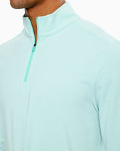 Load image into Gallery viewer, M's Cruiser Heather Micro Striped Performance 1/4 Zip Pullover