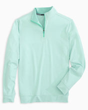 Load image into Gallery viewer, M's Cruiser Heather Micro Striped Performance 1/4 Zip Pullover
