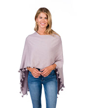 Load image into Gallery viewer, Cotton Cashmere Wrap with Tassels