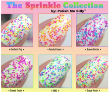 Load image into Gallery viewer, Neon Polka Dot Nail Polish
