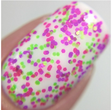 Load image into Gallery viewer, Neon Polka Dot Nail Polish