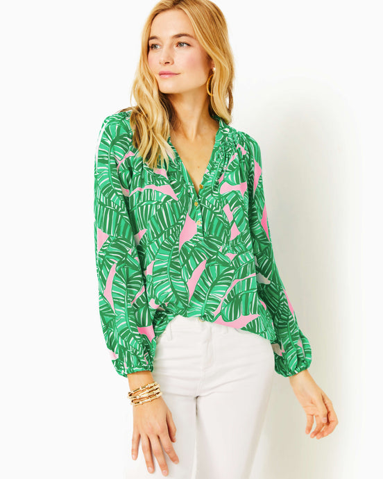 Clearance Sale! Lilly Pulitzer ALORA SILK TOP Size XS