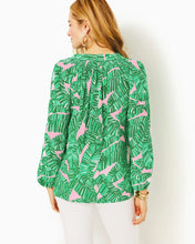 Load image into Gallery viewer, Elsa Silk Top - Conch Shell Pink Lets Go Bananas
