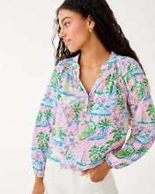 Load image into Gallery viewer, Elsa Silk Top - Conch Shell Pink Sunny Dee
