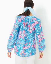 Load image into Gallery viewer, Elsa Silk Top - Multi Bahamian Rhapsody
