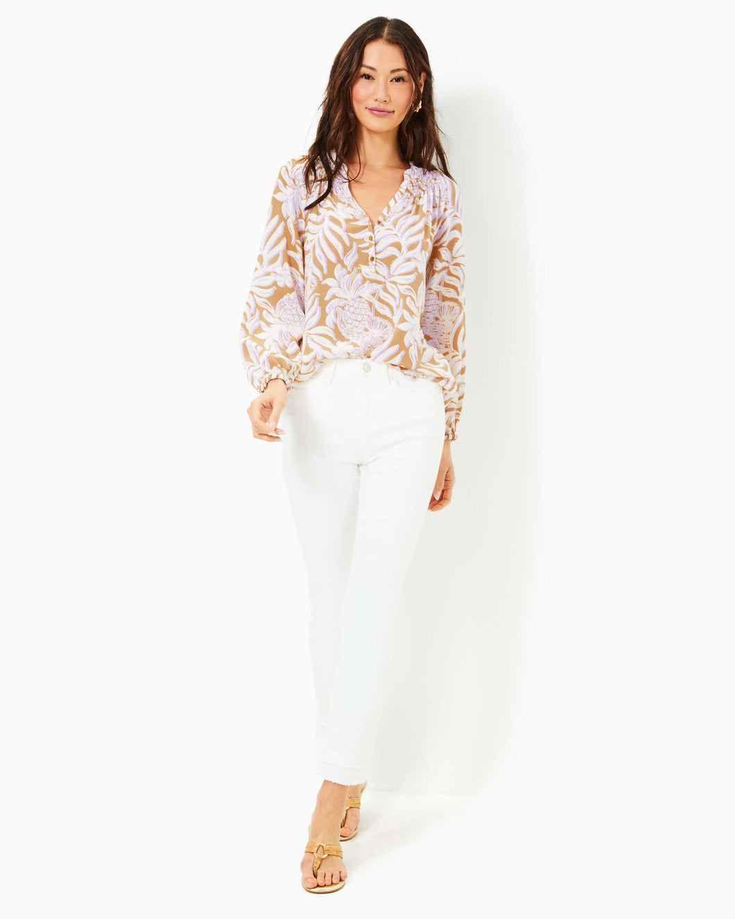 Elsa Silk Top - Rattan Bon Vivants