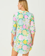 Load image into Gallery viewer, Natalie Shirtdress Cover-Up - Multi Lilly Garden
