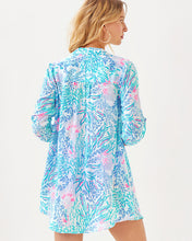 Load image into Gallery viewer, Natalie Shirtdress Cover-Up - Multi Via Del Mar
