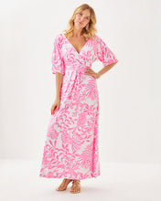 Load image into Gallery viewer, Parigi Maxi Dress - Rousseau Pink Glisten In The Sun

