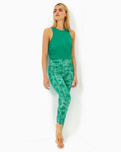 Load image into Gallery viewer, UPF 50+ Luxletic 26&quot; High Rise Weekender Legging - Fiddle Leaf Green Safari Party
