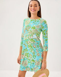 Ophelia Swing Dress - Fresh Water Blue Sunbathers Bliss