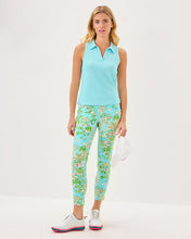 Load image into Gallery viewer, UPF 50+ Luxletic 28&quot; Corso Pant - Fresh Water Blue Sunbathers Bliss Golf
