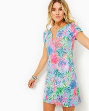Load image into Gallery viewer, UPF 50+ Sophiletta Dress - Celestial Blue Cay To My Heart
