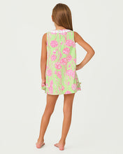 Load image into Gallery viewer, Little Lilly Classic Shift Dress - Pistachio Macaron Alina
