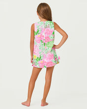 Load image into Gallery viewer, Little Lilly Classic Shift Dress - Resort White Mum Patch
