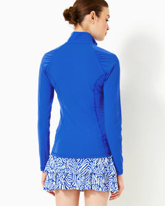 UPF 50+ Luxletic Justine Pullover - Martinique Blue