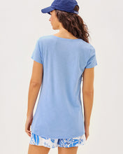 Load image into Gallery viewer, Etta Scoop Neck Top - Jacaranda Blue

