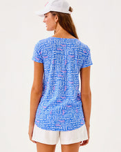 Load image into Gallery viewer, Etta Scoopneck Top - Sunwashed Blue Seacrets
