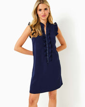 Load image into Gallery viewer, Adalee Shift Dress - True Navy
