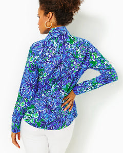 UPF 50+ Skipper Popover - Abaco Blue In Turtle Awe