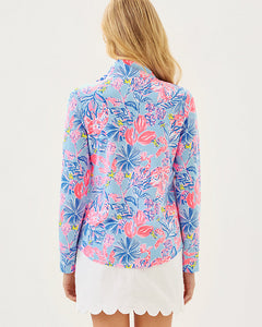UPF 50+ Leona Zip-Up Jacket - Multi Elephant Splash
