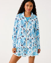 Load image into Gallery viewer, UPF 50+ Leona Zip-Up Jacket - Resort White Seashell Splendor
