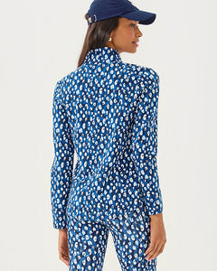 UPF 50+ Leona Zip-Up Jacket - Starlight Navy Youre An Animal