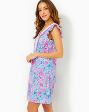 Load image into Gallery viewer, Joan Tunic Dress - Celestial Blue Seek And Sea
