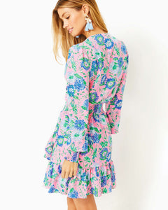 Cristiana Stretch Dress - Conch Shell Pink Rumor Has It