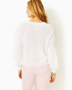 Bristow Sweater - Resort White