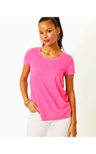 Load image into Gallery viewer, Etta Scoop Neck Top - Roxie Pink
