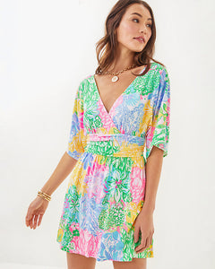 Parigi Skort Romper - Multi Bright Delight Patch