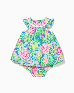 Baby Paloma Bubble Dress - Multi Grove Garden